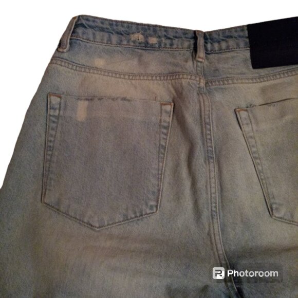 One Teaspoon Baggies distressed jeans sz 31 NEW - Picture 9 of 13
